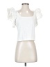 A New Day White Short Sleeve Top Size S - photo 1