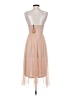 Molly Bracken 100% Polyester Tan Cocktail Dress Size XS - photo 2