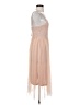 Molly Bracken 100% Polyester Tan Cocktail Dress Size XS - photo 4