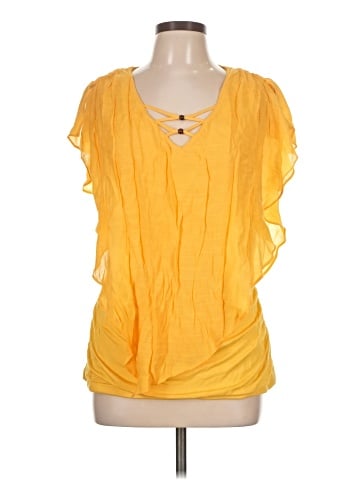 AB Studio Short Sleeve Blouse (view 1)