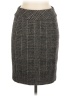Zara Basic Tweed Gray Formal Skirt Size M - photo 1