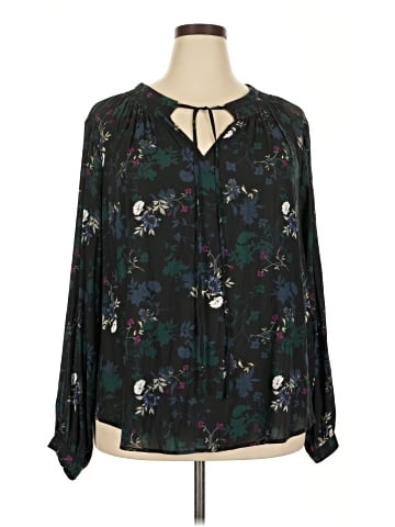 Torrid Long Sleeve Blouse (view 1)