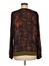 CAbi Brown Long Sleeve Blouse Size M - photo 2
