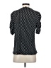 Express Polka Dots Black Short Sleeve Blouse Size S - photo 2