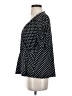 Express Polka Dots Black Short Sleeve Blouse Size S - photo 5