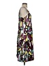Tabitha 100% Rayon Print Purple White Casual Dress Size 4 - photo 4