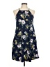 Nine Britton Floral Blue Casual Dress Size M - photo 1