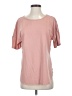 Assorted Brands Pink Short Sleeve T-Shirt Size S - photo 1