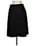 Dalia Collection Solid Black Formal Skirt Size 6 - photo 2