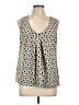 Ellen Tracy 100% Polyester Ivory Tank Top Size L - photo 1
