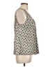 Ellen Tracy 100% Polyester Ivory Tank Top Size L - photo 4