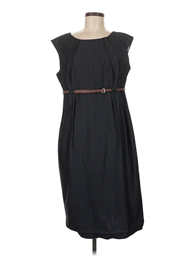 Pre-owned Calvin Klein Casual Dress In Black