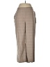 C by ONE Plaid Brown Dress Pants Size L - photo 1
