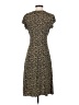 J.t.b. Animal Print Brown Casual Dress Size S (estimated) - photo 2