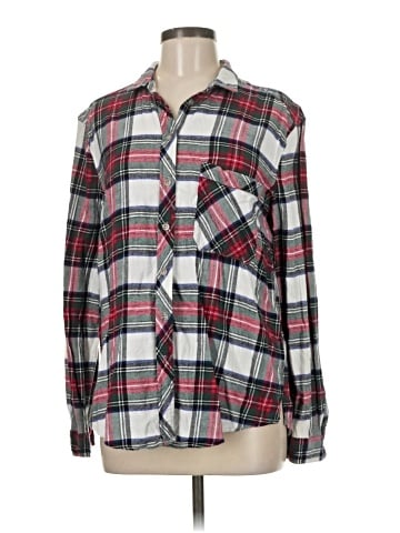 BDG Long Sleeve Button-Down Shirt (view 1)