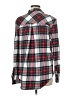 BDG 100% Cotton Plaid Silver Long Sleeve Button-Down Shirt Size M - photo 2