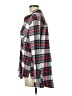 BDG 100% Cotton Plaid Silver Long Sleeve Button-Down Shirt Size M - photo 5