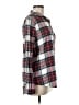 BDG 100% Cotton Plaid Silver Long Sleeve Button-Down Shirt Size M - photo 4