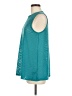 AB Studio Teal Sleeveless T-Shirt Size M - photo 5