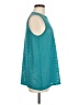 AB Studio Teal Sleeveless T-Shirt Size M - photo 4