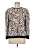 Anne Klein Print Pink Pullover Sweater Size M - photo 1