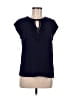 Daniel Rainn Blue Short Sleeve Blouse Size M - photo 1