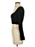 Stradivarius Black 3/4 Sleeve T-Shirt Size XS - photo 5