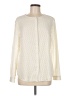 Talbots 100% Polyester Ivory button down Size 10 - photo 1