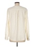 Talbots 100% Polyester Ivory button down Size 10 - photo 2