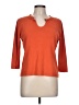 K.I.K.I.T Orange 3/4 Sleeve Top Size L - photo 1