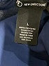 New Directions 100% Polyester Blue 3/4 Sleeve Blouse Size L - photo 8
