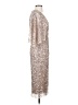 Maya Deluxe 100% Polyester Silver Cocktail Dress Size 2 - photo 4
