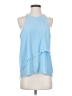 Elizabeth and James 100% Silk Blue Blouse Size S - photo 1