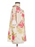 Unbranded Floral Ivory Short Sleeve Blouse Size M - photo 4