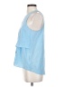 Elizabeth and James 100% Silk Blue Blouse Size S - photo 5