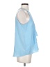 Elizabeth and James 100% Silk Blue Blouse Size S - photo 4