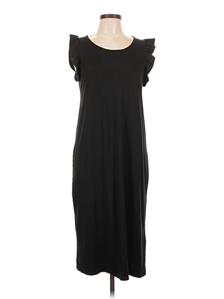 Pre-owned Velvet Torch Casual Dress In Black