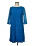 Nine West Blue Casual Dress Size 8 - photo 1