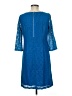 Nine West Blue Casual Dress Size 8 - photo 2