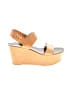 Lavender Label by Vera Wang Tan Brown Wedges Size 9 - photo 1
