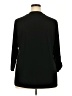 Diana Belle Black Long Sleeve Henley Size 3X - photo 2