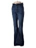 Ann Taylor LOFT Chevron-herringbone Blue Jeans Size 28 waist - photo 1