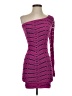 Bebe Chevron-herringbone Pink Cocktail Dress Size S (petite) - photo 1