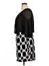 En Focus Graphic Black Cocktail Dress Size 16 - photo 5