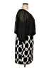 En Focus Graphic Black Cocktail Dress Size 16 - photo 4