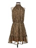 BTFBM 100% Polyester Animal Print Brown Cocktail Dress Size S - photo 1