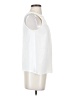 Elle 100% Polyester White Sleeveless Blouse Size S - photo 4