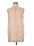 Ann Taylor Pink Orange Sleeveless Blouse Size M - photo 1