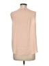 Ann Taylor Pink Orange Sleeveless Blouse Size M - photo 2