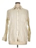 Universal Thread 100% Cotton Stripes Ivory Long Sleeve Button-Down Shirt Size XL - photo 1